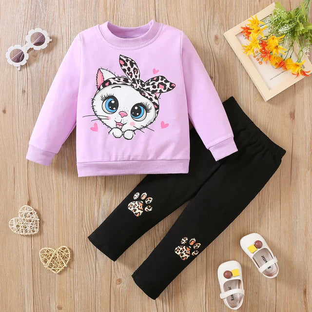 Conjunto de Frio Infantil Gatinho