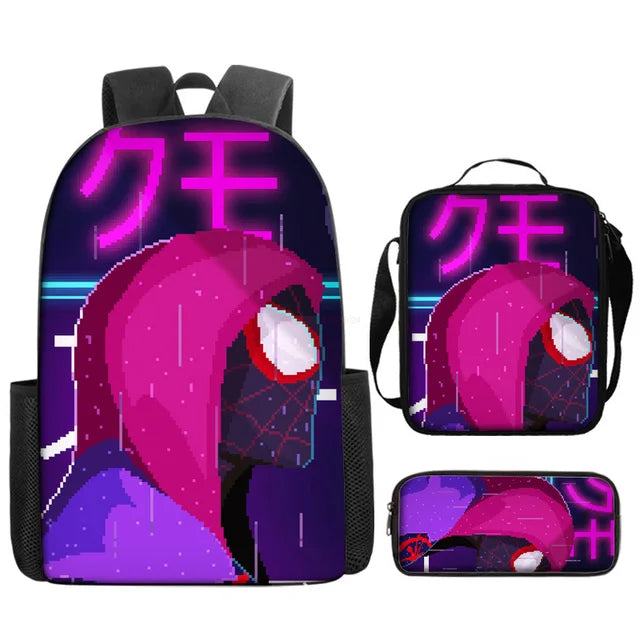 Mochila Infantil Homem-Aranha - Através da Escolaverso