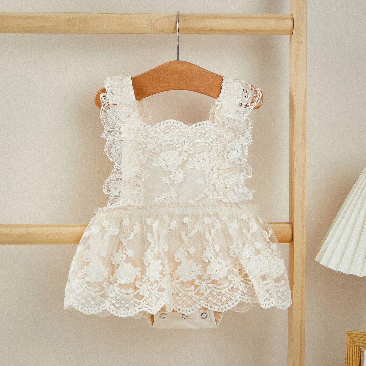 Vestido Infantil Renda e Tule