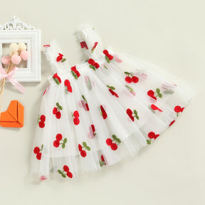 Vestido Infantil Tule Estampas