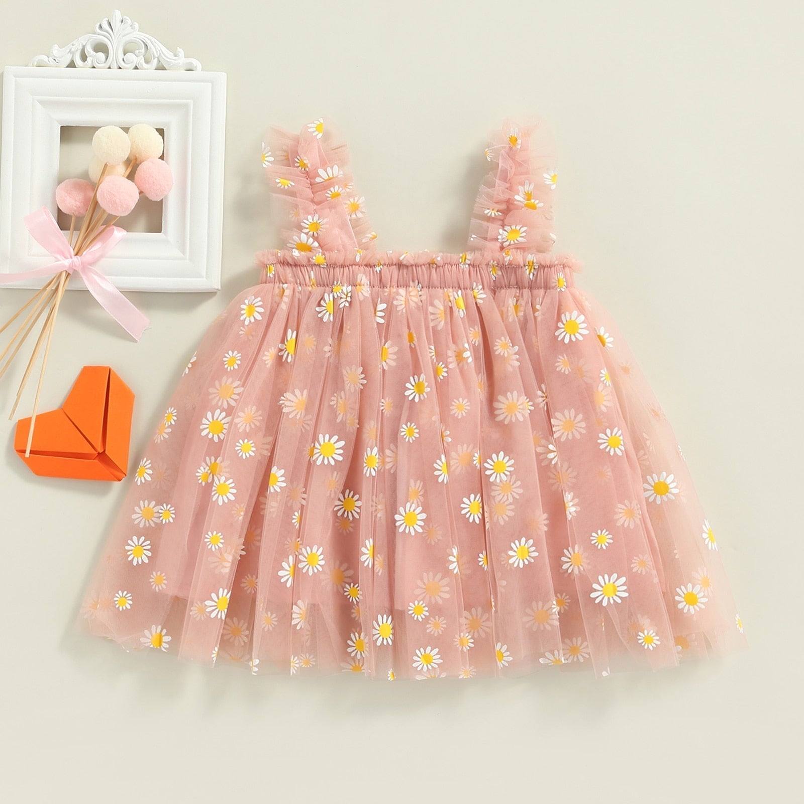 Vestido Infantil Tule Estampas