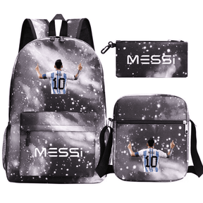 Kit Mochila Escolar Messi