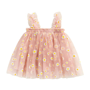 Vestido Infantil Tule Estampas