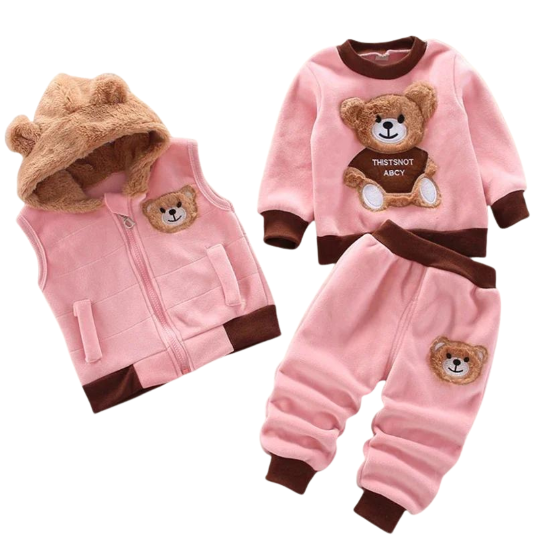 conjunto de frio infantil Urso Kids