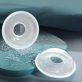 Conchas Protetoras e Coletoras de Leite Materno de Silicone Transparente BreastCare | Livre de BPA