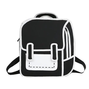 Mochila Escolar Infantil Desenho 2D