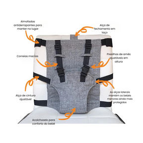 Cadeirão Portátil | Alimentação Bebê