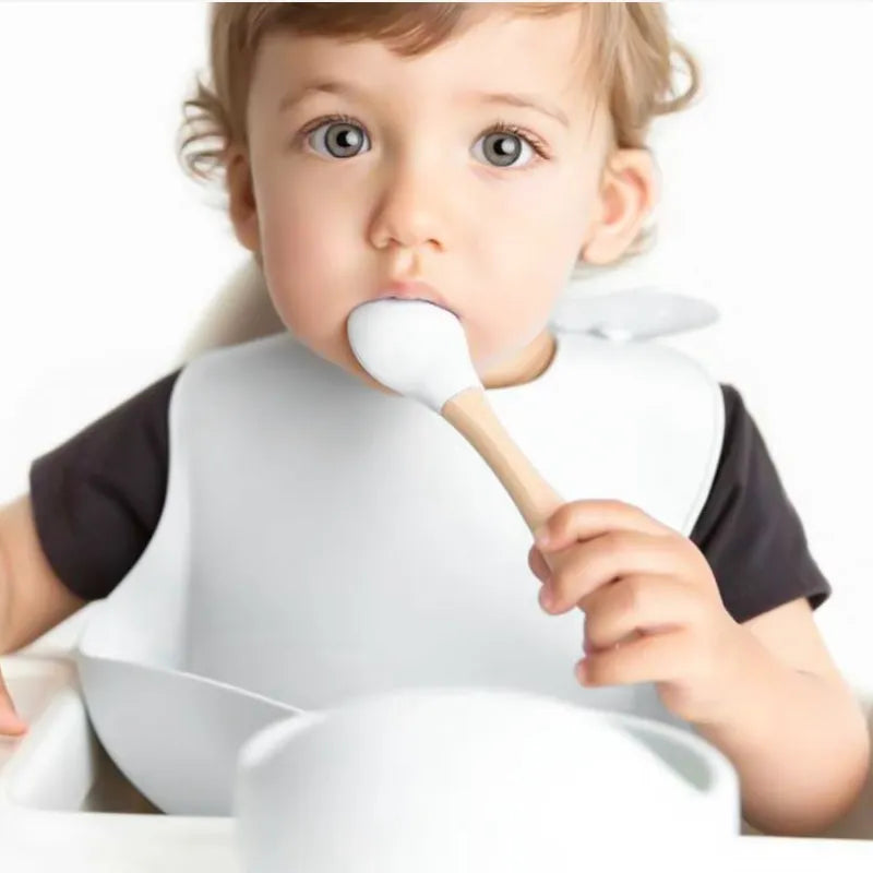 Kit Introdução Alimentar Silicone 9 Peças NutriBaby | Livre de BPA