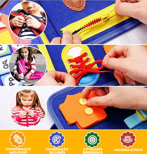 Maleta Educativa Sensorial Montessori LudiKids | 1 a 7 anos