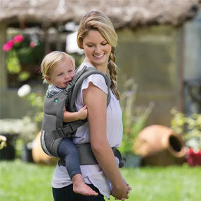 Mochila Canguru Para Carregar Bebê com Capuz de Ursinho de Pelúcia - Cuddlebag