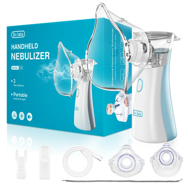 Nebulizador Inalador Silencioso Portátil AirVital | Adulto e Infantil