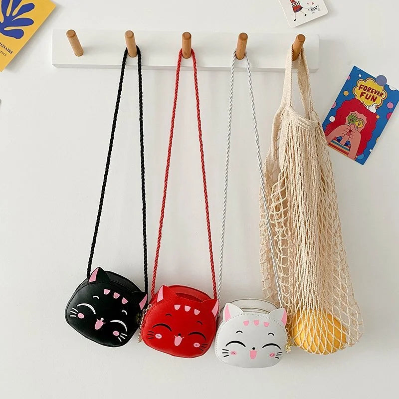 Bolsa Transversal Infantil Gatinho