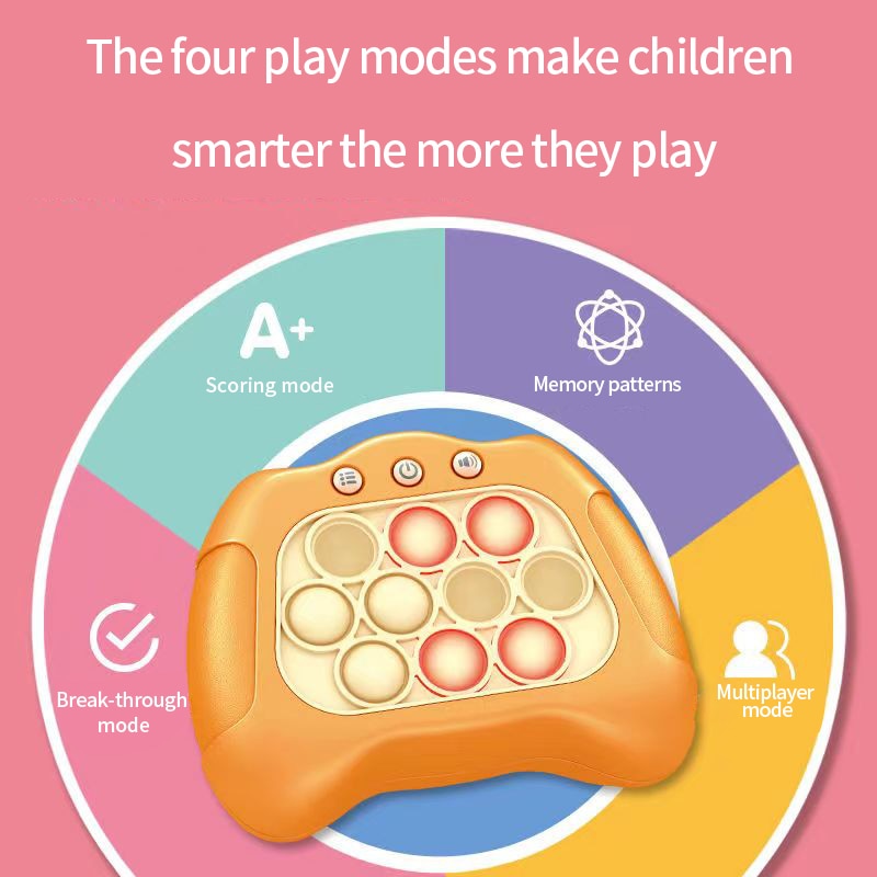 Pop It – Jogo Rápido, Brinquedo Montessori