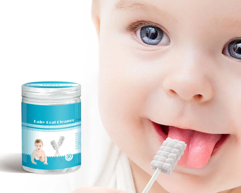 Bastão de Limpeza Oral para Bebês BabyCareOral