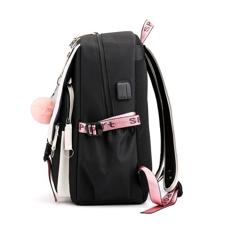 Mochila Escolar Infantil Wandinha