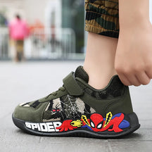 Tênis Infantil Masculino Camuflado Homem-Aranha FanatiKids