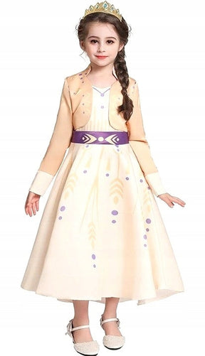 Vestido Fantasia Luxo Anna III - Frozen