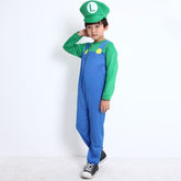 Fantasia de Luxo Luigi Mario Bros Infantil