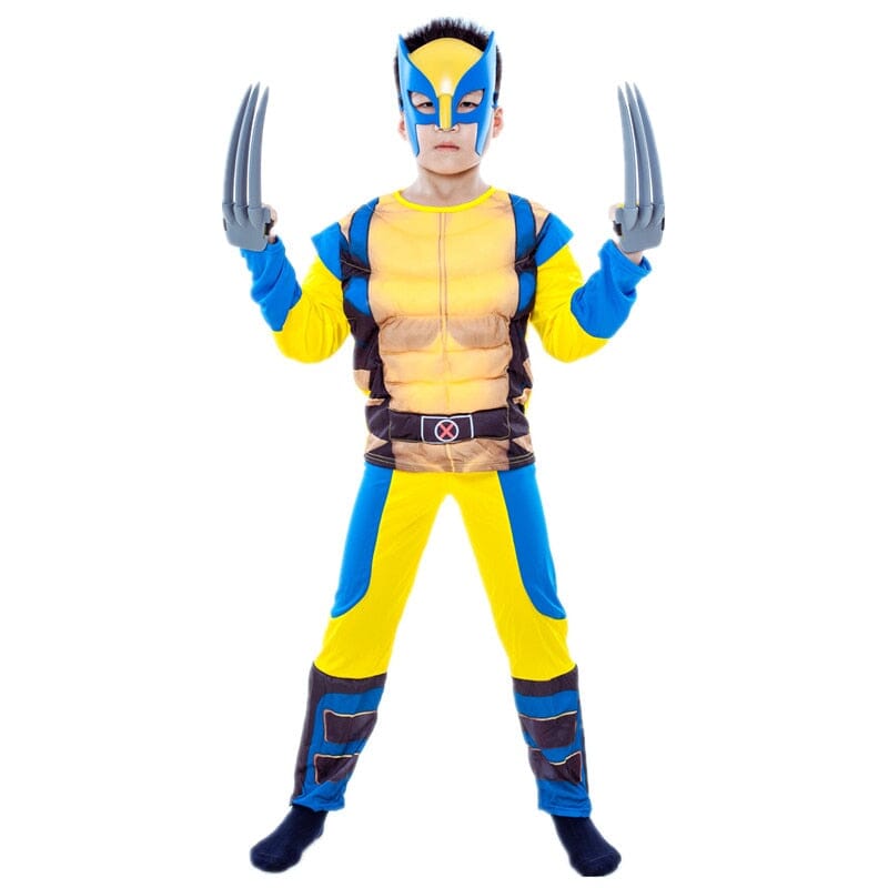 Fantasia Wolverine Infantil Completa