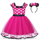 Fantasia Minnie Infantil Rosa Disney