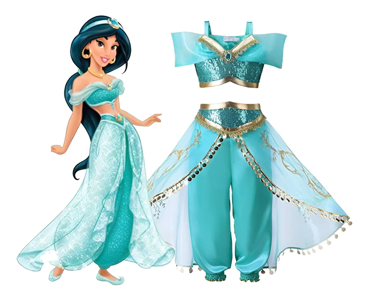 Fantasia Princesa Jasmine Infantil