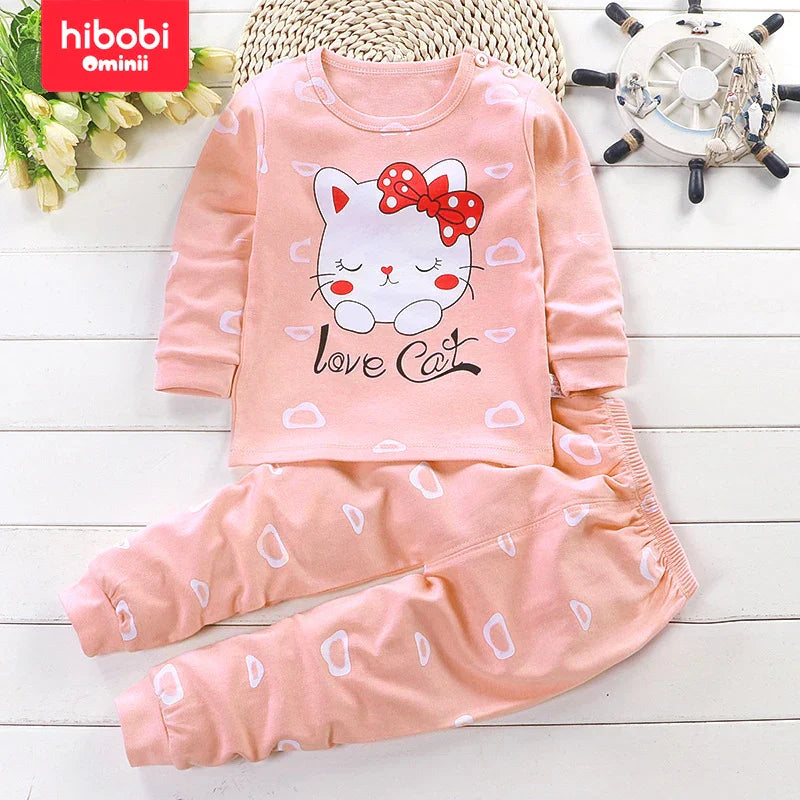 conjunto de frio infantil Love Cat