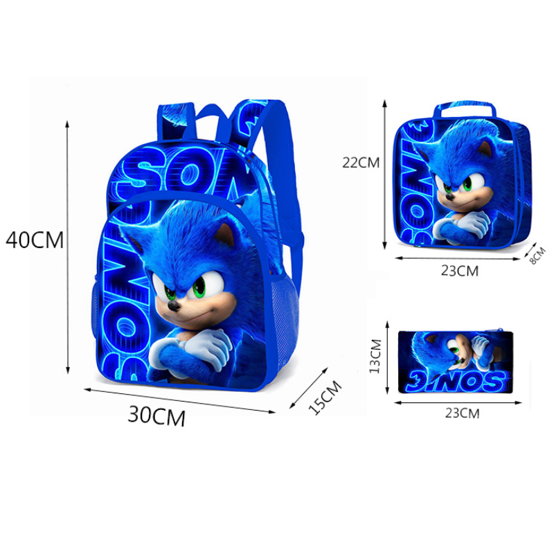 Mochila Infantil Sonic