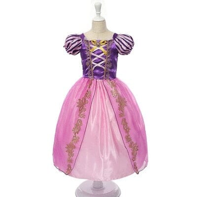 Vestido Fantasia Rapunzel Baile Real